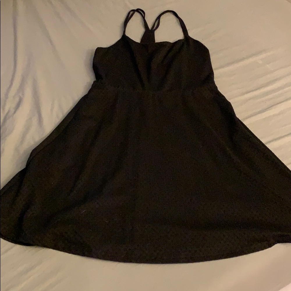 Black summer dress